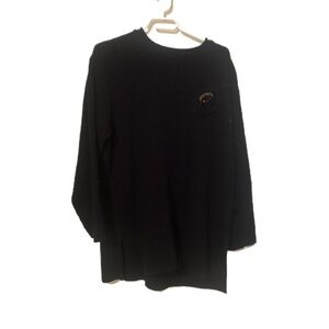 Cozy Black Knit Sweater